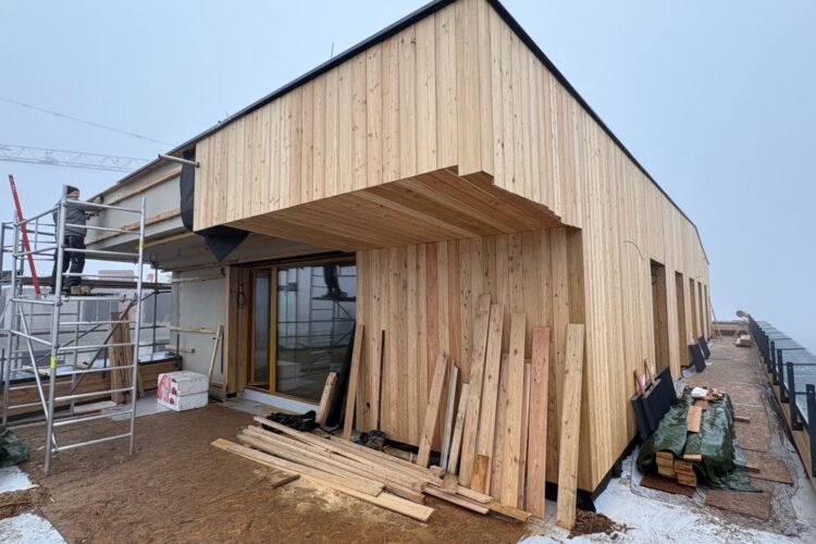 Aktuálně z výstavby: Objekt A Rezidence Zdaboř vstupuje do finální fáze